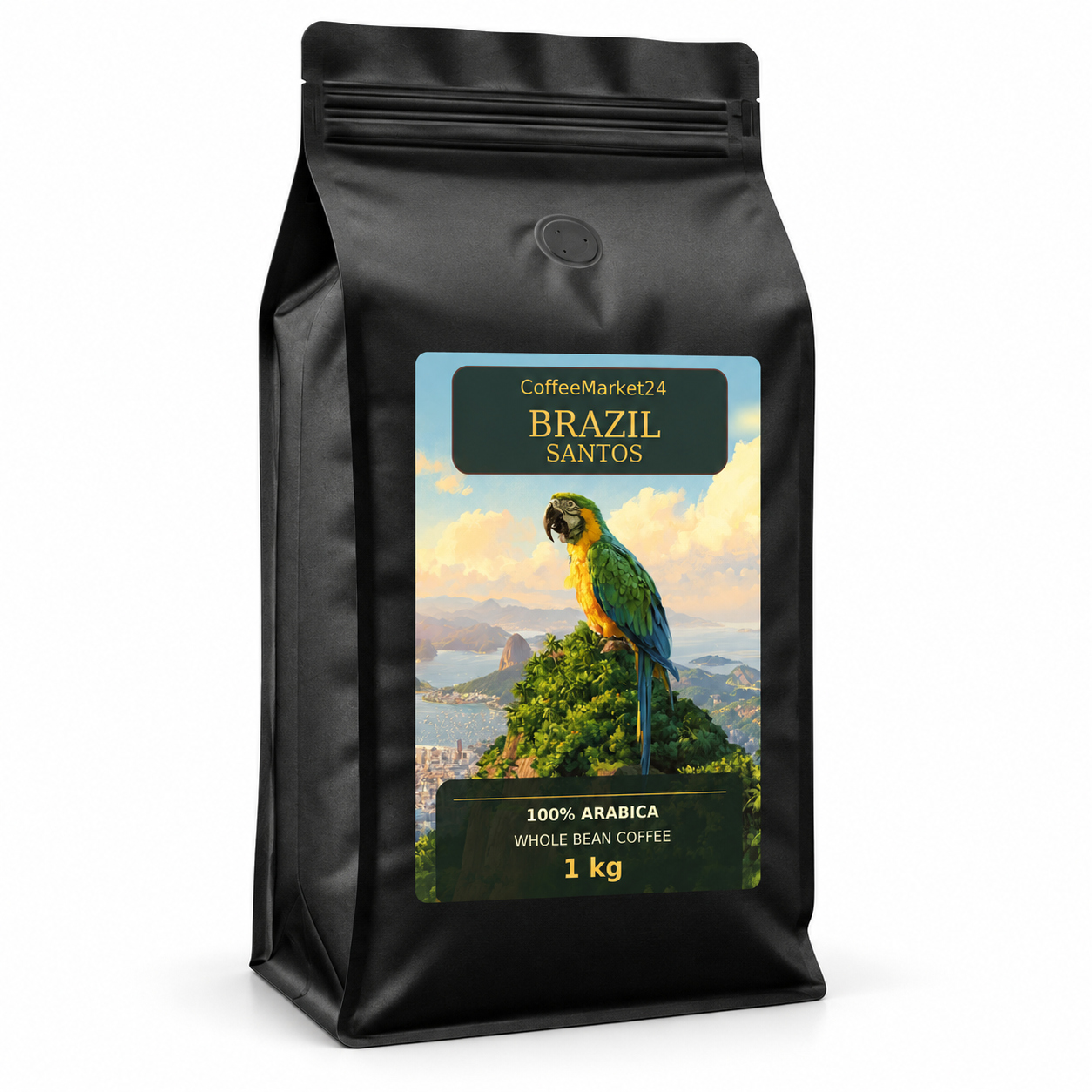 Brazil Santos Coffee 100% Arabica 1000g