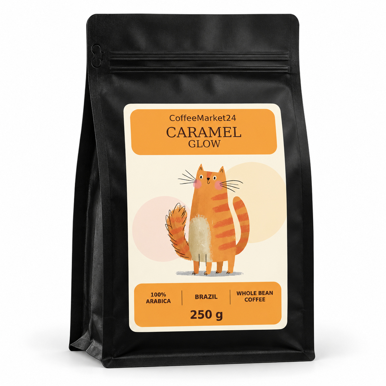 Caramel Glow 250 g – Caramel-Flavoured Coffee from Brazil