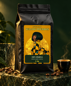 CoffeeMarket24 Brazil Yellow Bourbon Coffee 100% Arabica 1 kg